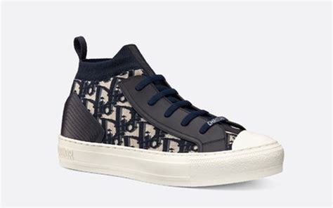 dior sneakers donkerblauw|Dior chrono sneakers.